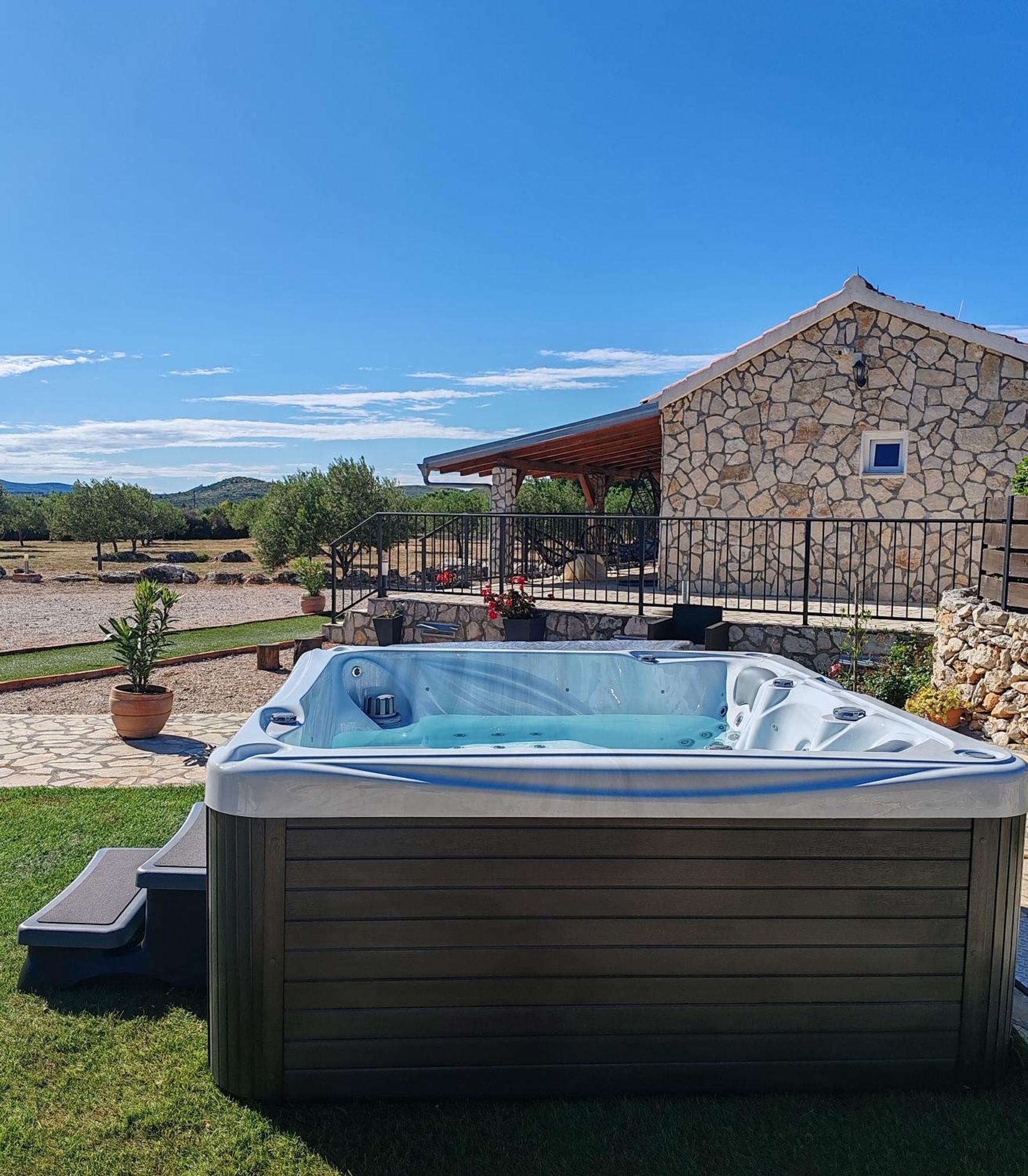 Holiday Home Juli With Jacuzzi Sibenik Exterior photo
